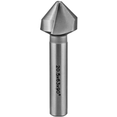 UNIKUT HSS COUNTERSINK - 3 FLUTE 90DEG - 3-25MM X 10MM